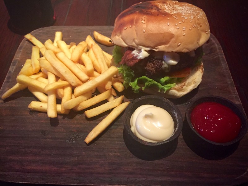 The Fire Station Burger