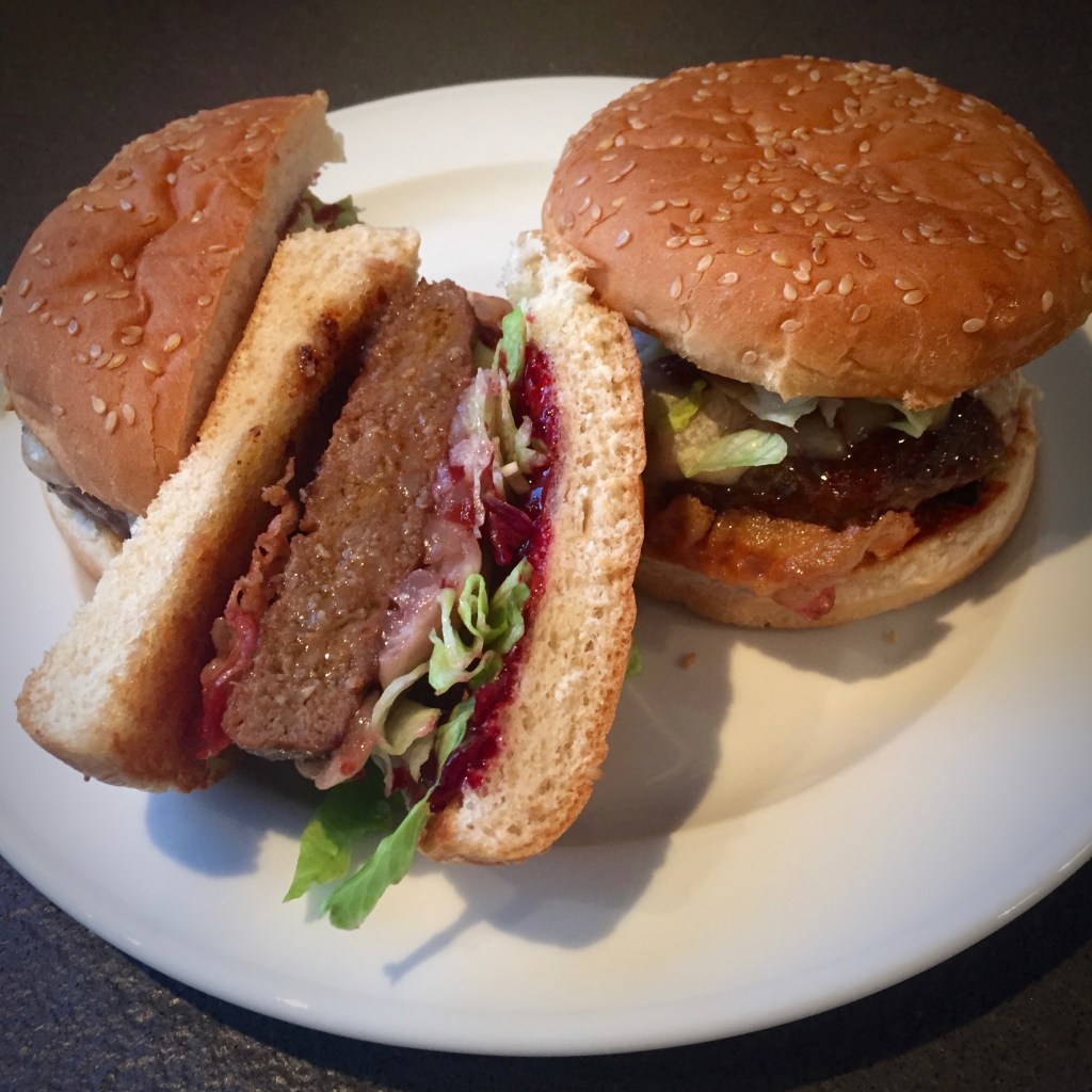 Burger Week: #5: Cherry Jam and Manchego Burger