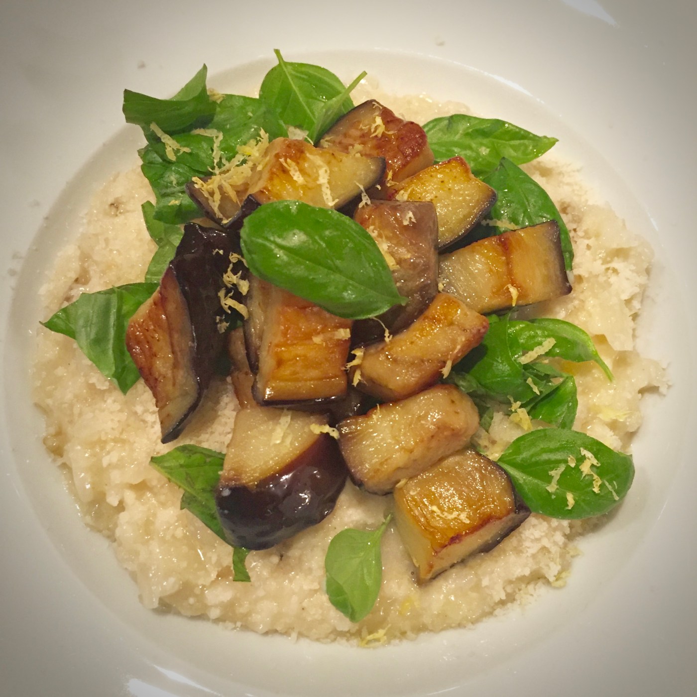 Lemon and Aubergine Risotto by Yotam Ottolenghi ARCISFOODBLOG