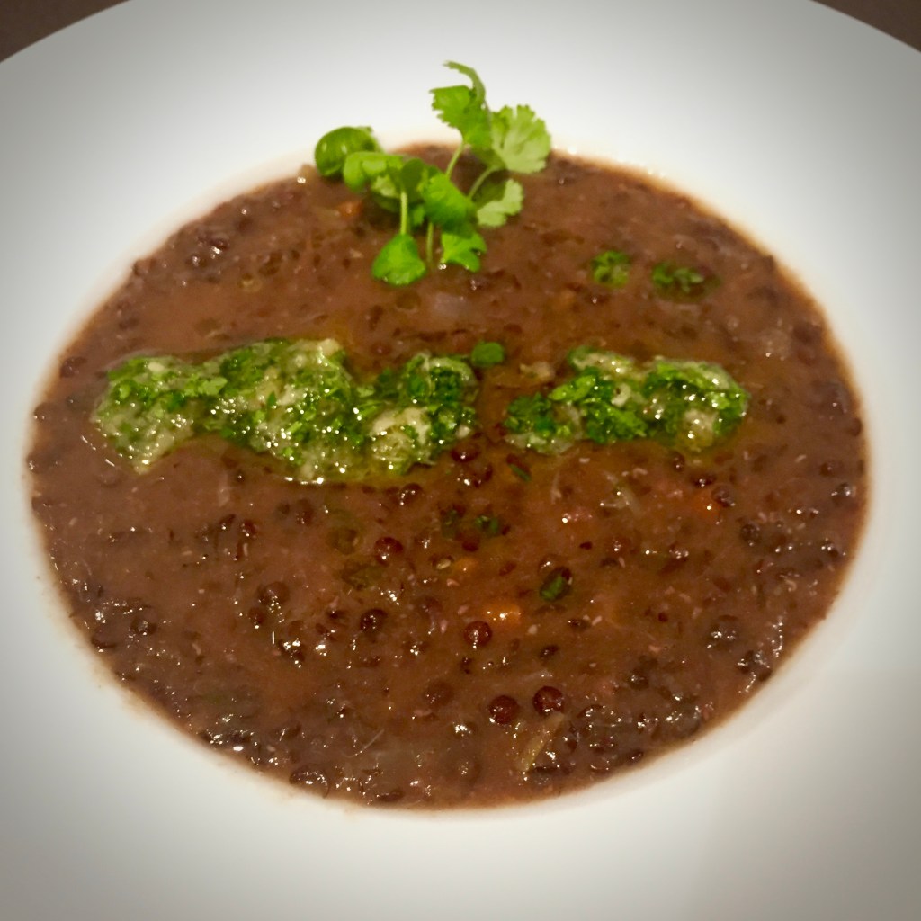 lentil soup with gremolata