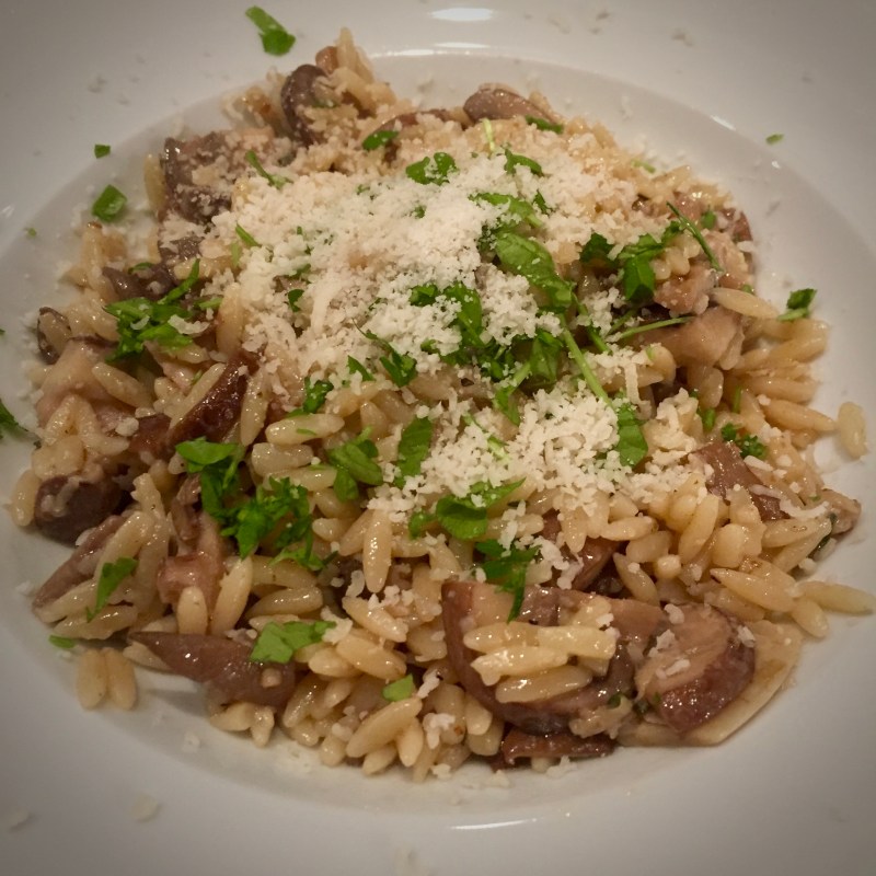 mushroom risonotto