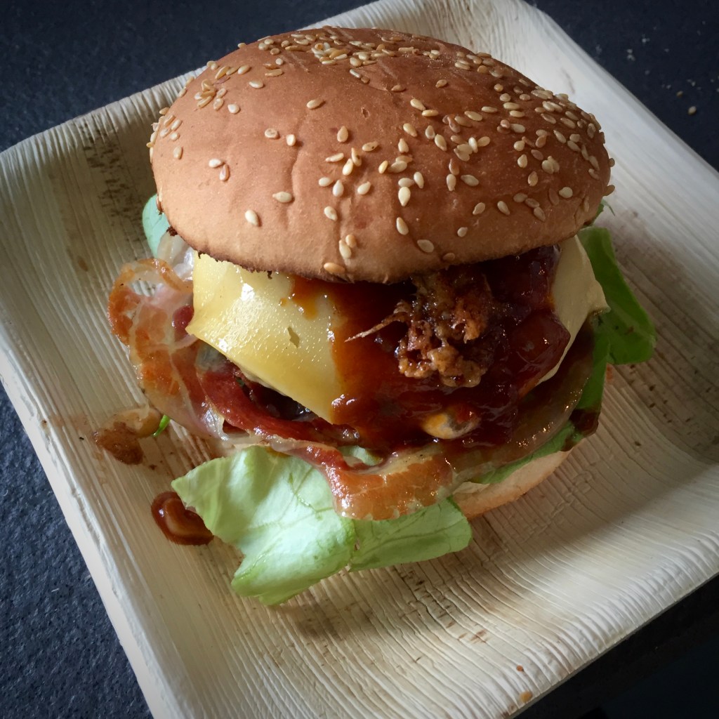 Burger Week: #2: Pancetta Cheeseburger with Monkey Gland Sauce
