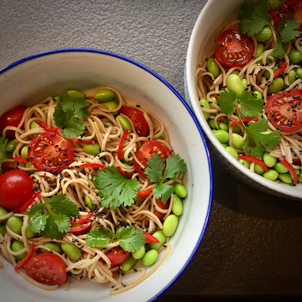 Edamame and Soba Noodle Salad