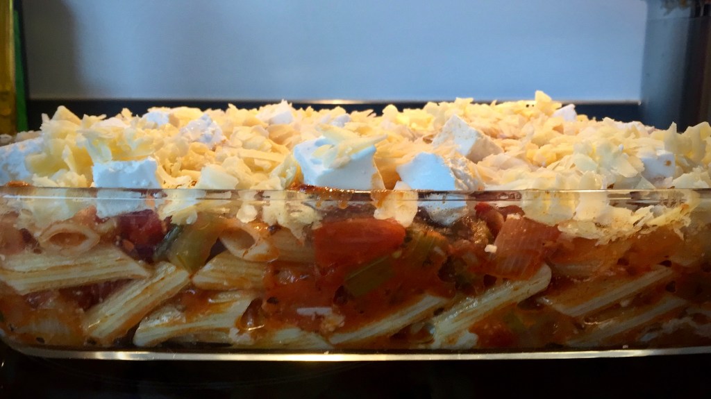 Grilled Pasta with Feta by Yotam Ottolenghi