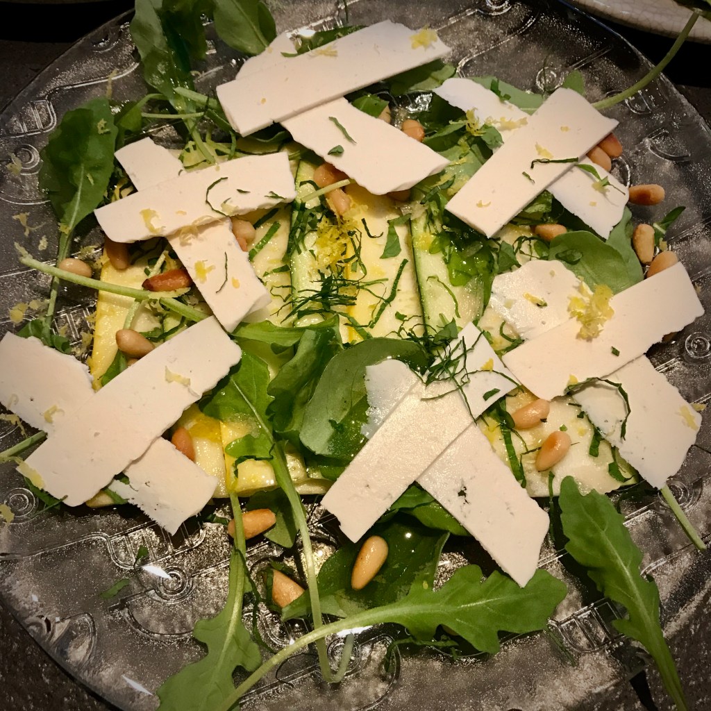 Courgette Carpaccio Salad