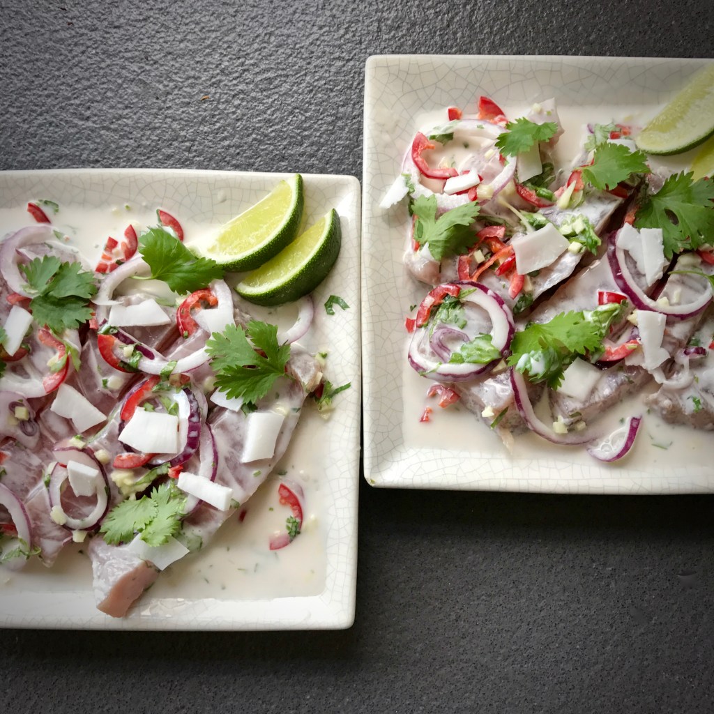 Tuna and Coconut Ceviche
