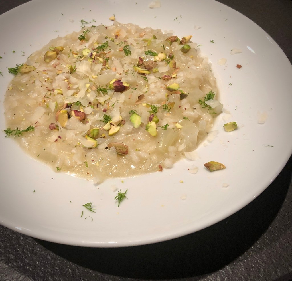 Fennel, Lemon and Pistachio​&nbsp;Risotto