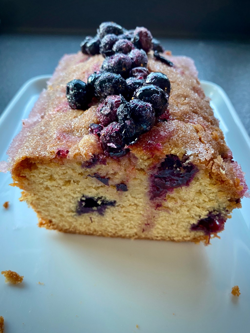 Blueberry Drizzle Cake